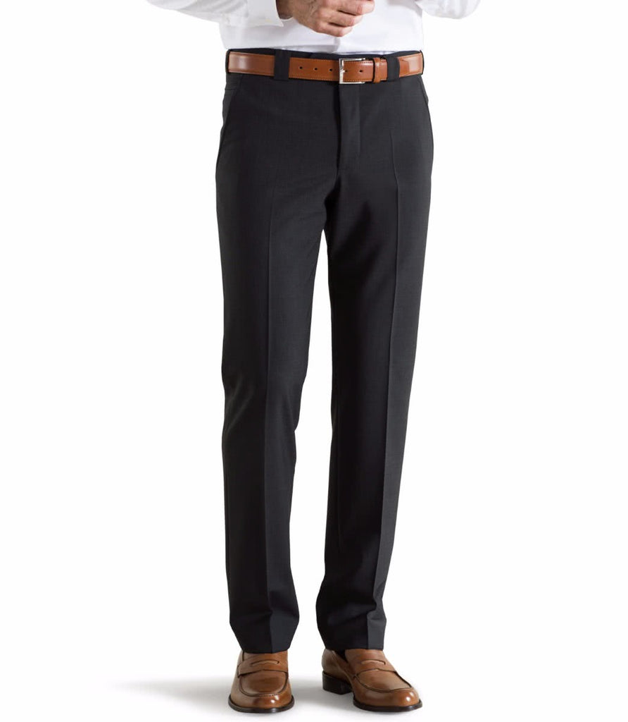 Meyer men's wool trousers washable Roma 9-344 Charcoal