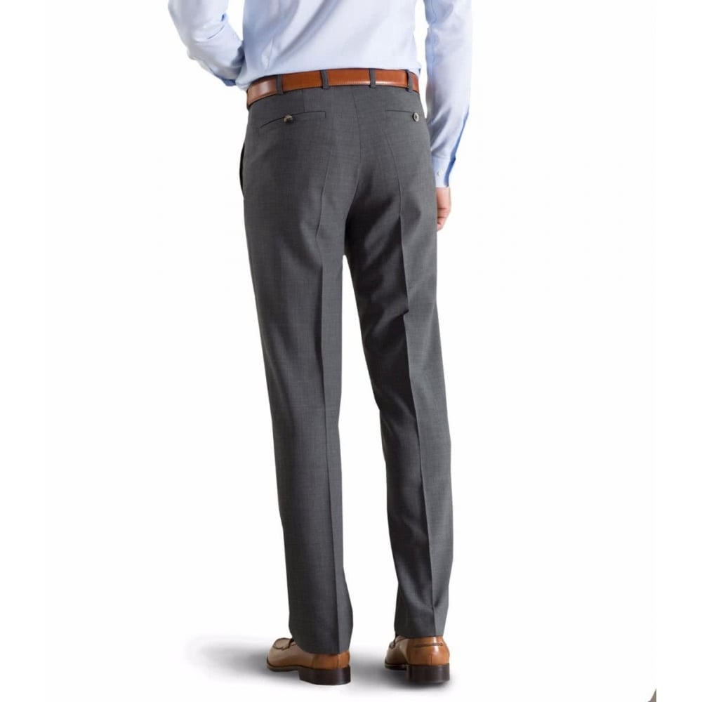 Meyer men's wool trousers washable Roma 9-344 Grey